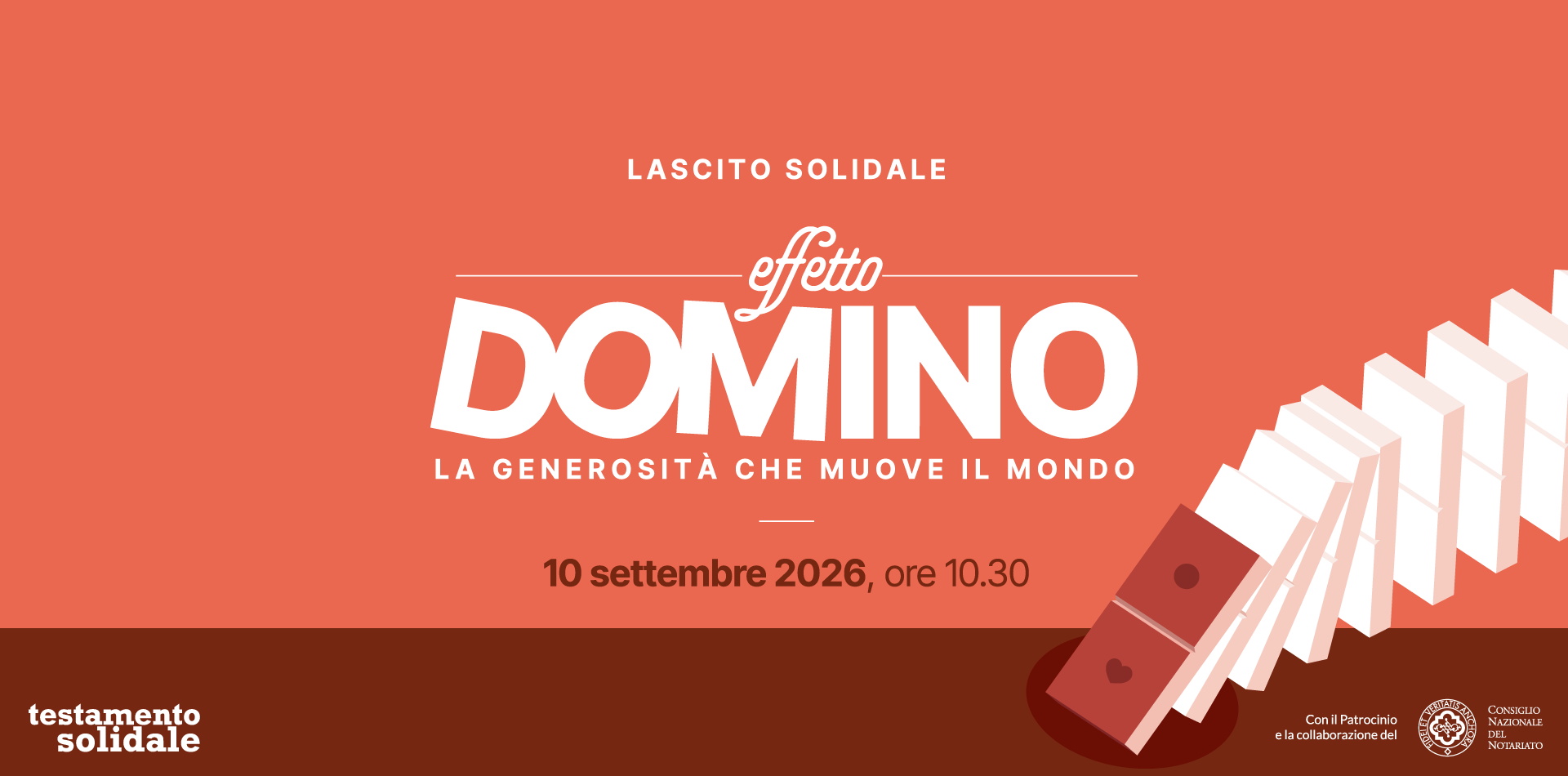 Evento Lascito Solidale Settembre 2026: 